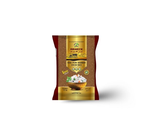 Ibraheem XXXL Basmati Steam Rice